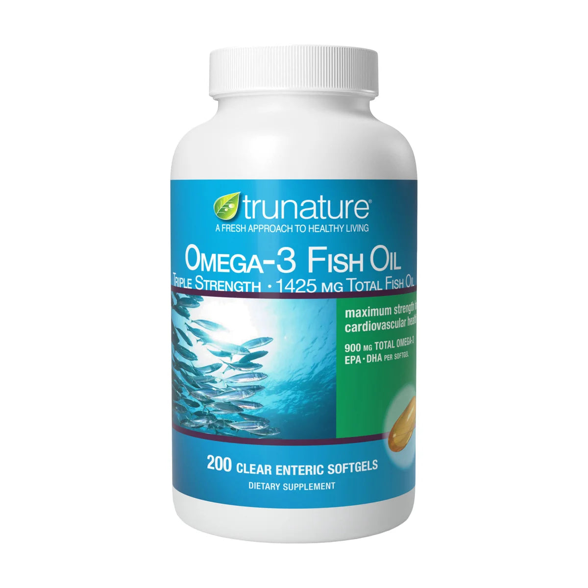trunature Triple Strength Omega-3 900 mg., 200 Softgels