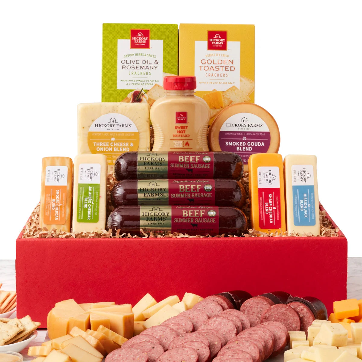 Hickory Farms Party Favorites Gift Box