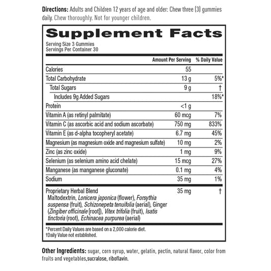 Airborne Immune Support Gummies, 90 ct