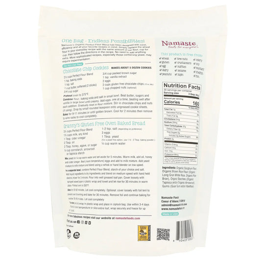 Namaste Gluten Free USDA Organic Perfect Flour Blend 6-count (48 oz. each)