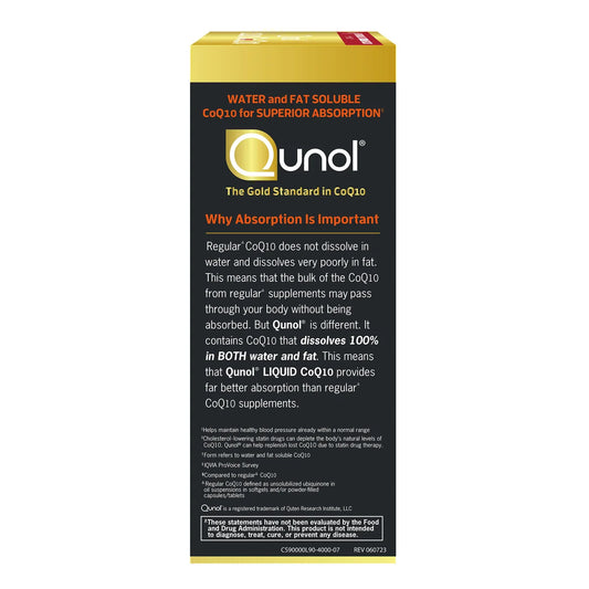 Qunol Liquid CoQ10 100 mg., 30.4 Ounces