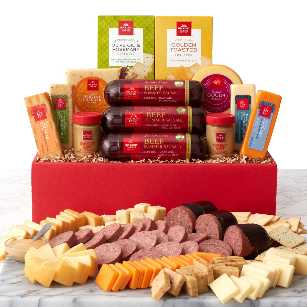 Hickory Farms Party Favorites Gift Box