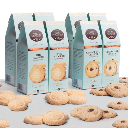 Mary Macleod's Gluten Free Shortbread Cookies Mixed Assortment 8-Pack