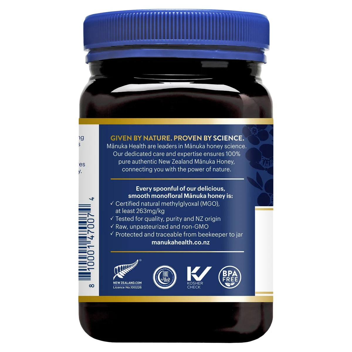 Manuka Health UMF 10+ (MGO 263+) Raw Manuka Honey 17.6 oz