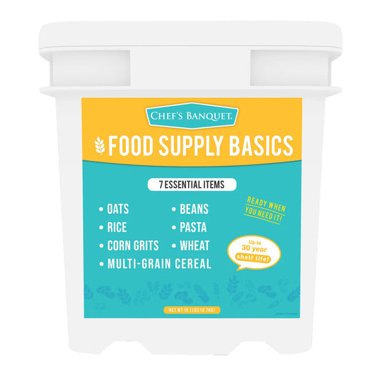 Chef's Banquet Emergency Food Supply Basics (280 Total Servings)