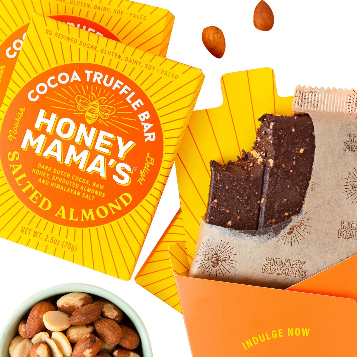 Honey Mama's Classic Variety Truffle Bars, 2.5 oz, 12-ct