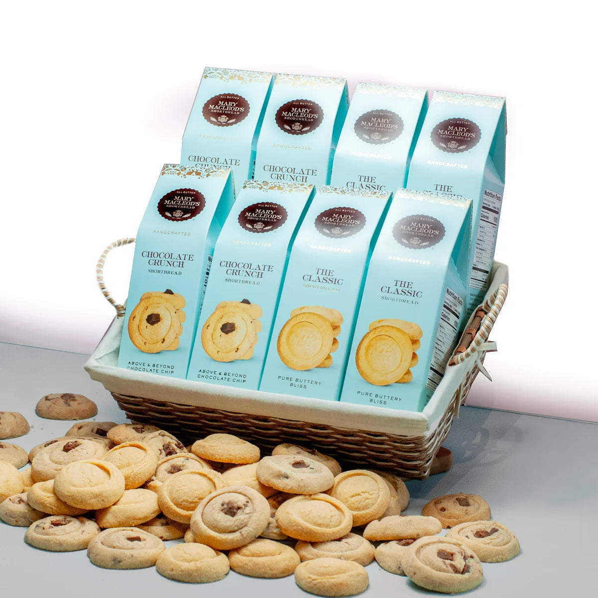 Mary Macleod's Shortbread Cookies Mixed Assortment, 8-pack, 48 Cookies Total