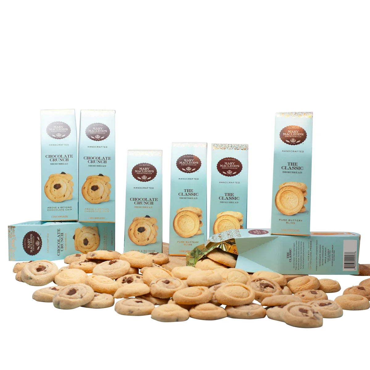 Mary Macleod's Shortbread Cookies Mixed Assortment, 8-pack, 48 Cookies Total