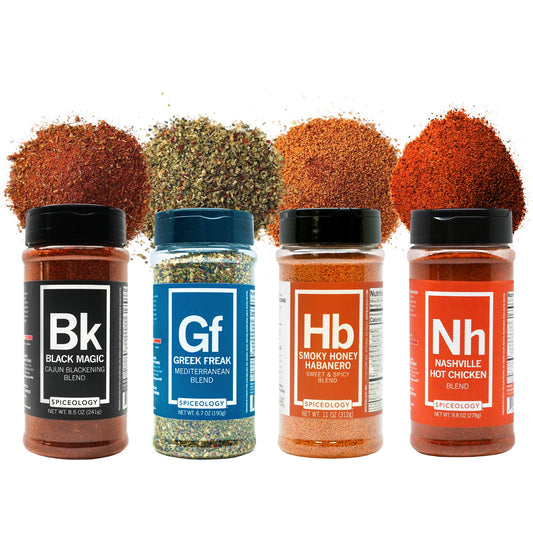 Spiceology Signature Seasonings 4-pack, 36 oz. Total