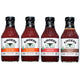 Kinder's Organic BBQ Sauce Variety 20.5 oz., 4-pack