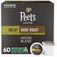 Peet’s Coffee Decaf House Blend K-Cup Pod, 60-count