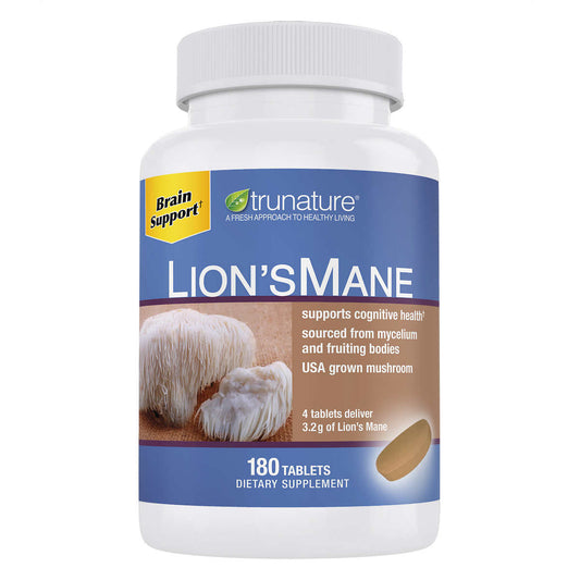 trunature Lion's Mane, 180 Tablets