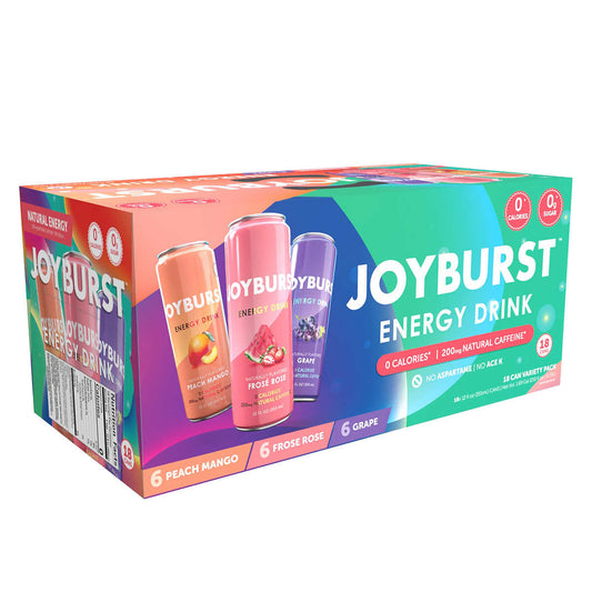 Joyburst Energy Variety, 12 fl oz, 18-count