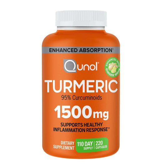 Qunol Tumeric 1,500mg., 220 Capsules