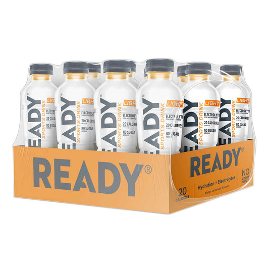 Ready Sports Drink Light, Mango Lemonade, 16.9 fl oz, 12-count