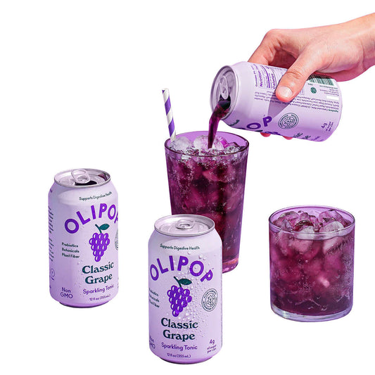 Olipop 12 oz Prebiotics Soda Variety Pack, 24 Count