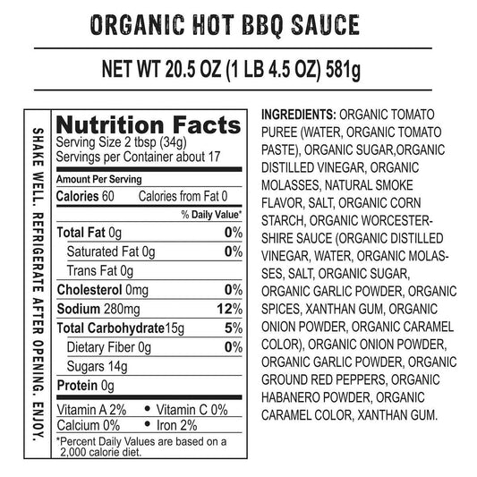 Kinder's Organic BBQ Sauce Variety 20.5 oz., 4-pack