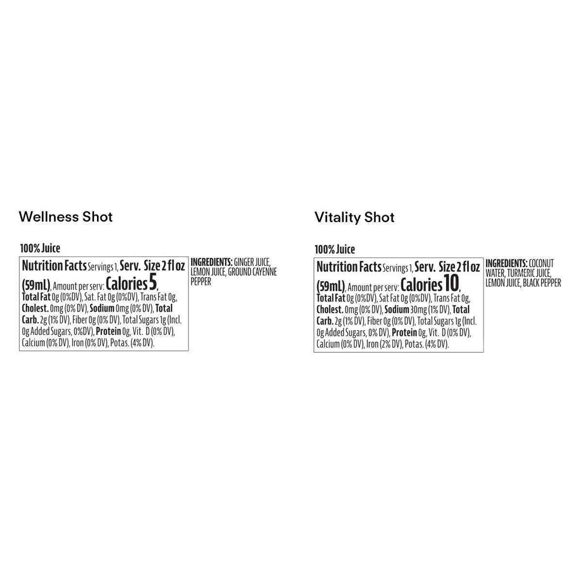 Pressed 36-count (2 oz) Wellness Shots