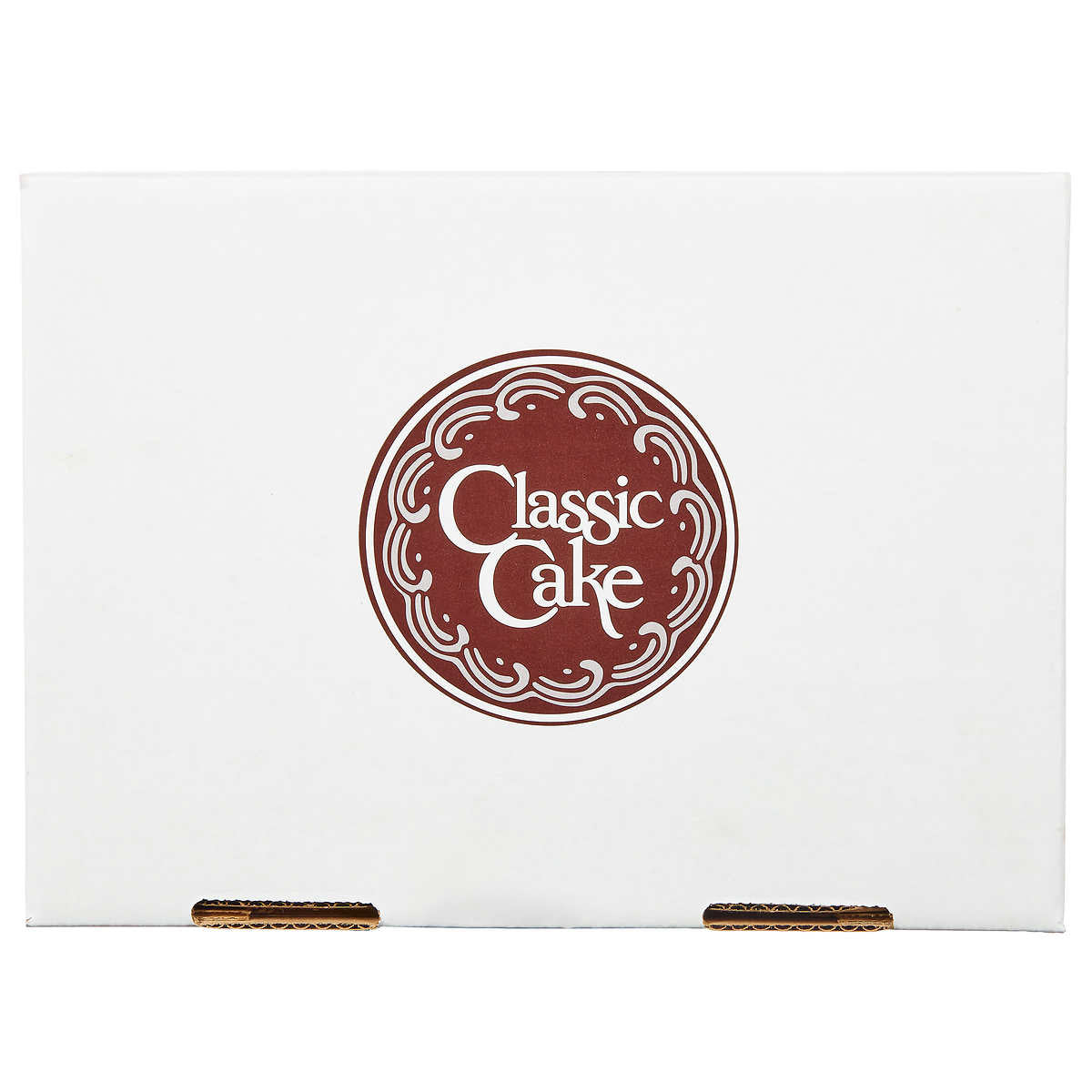 Classic Cake Devil's Food Cake Chocolate Entremet Quarter Sheet Cake (14 Pre-Cut Total Slices, 4 Oz. Per Slice, 3.5 Lbs. Total Box)