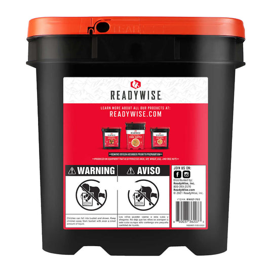 Readywise 110 Serving Emergency Protein Bucket (110 Total Servings)