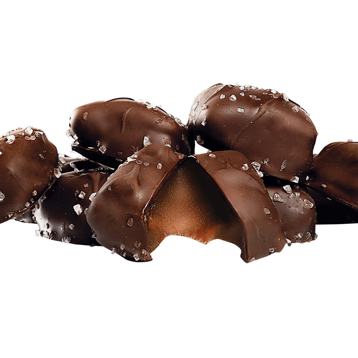 Sanders Milk Chocolate Sea Salt Caramels 36 oz, 2-pack