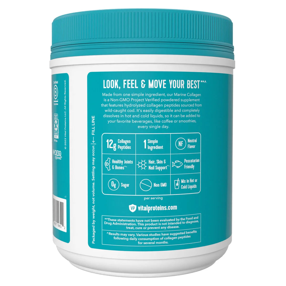 Vital Proteins Marine Collagen, 14.5 oz