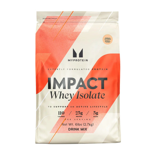 MyProtein Impact Whey Isolate, Vanilla, 6.0 lbs.