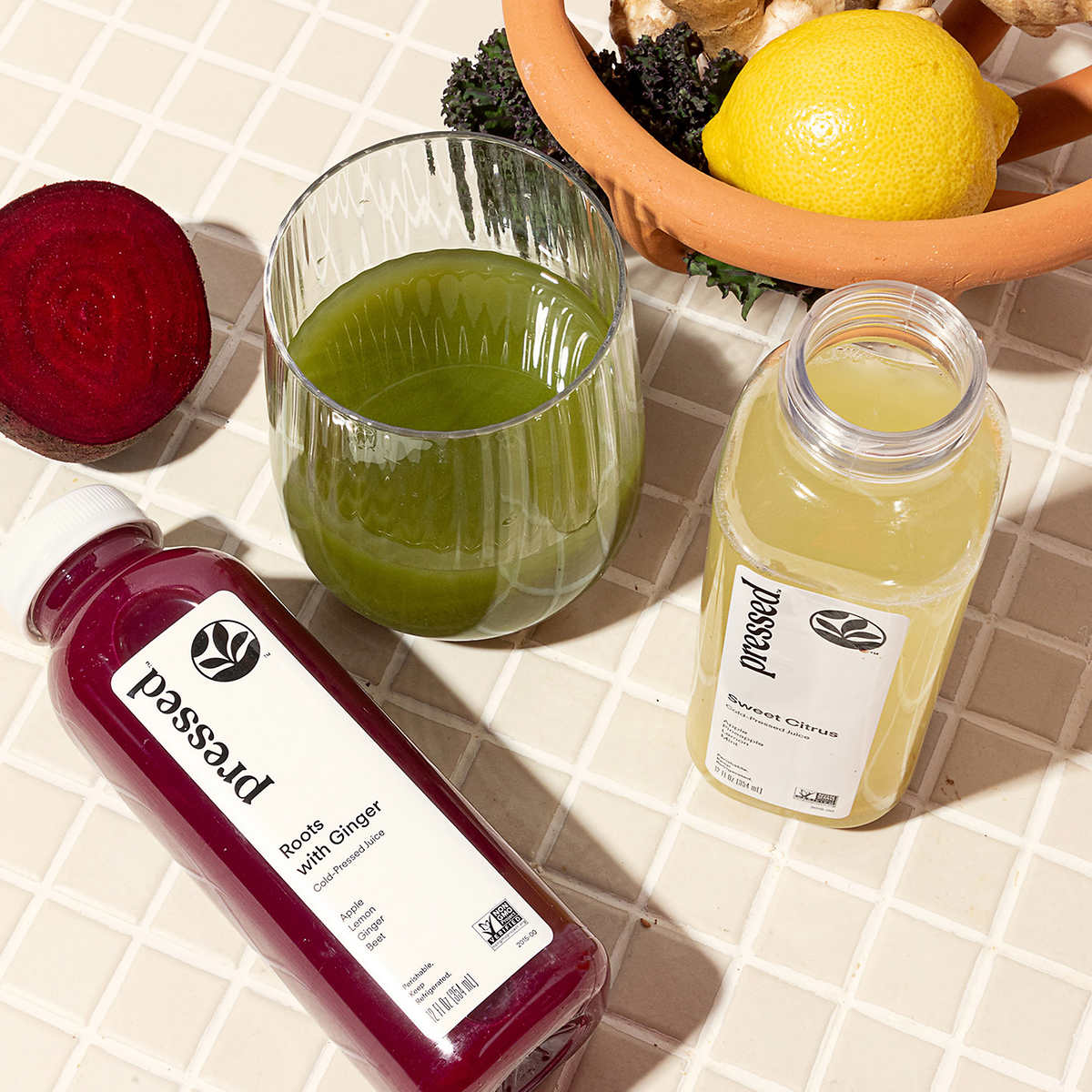 Pressed 3-day Beginner Cleanse Bundle - 24 bottles, 18 Juice and 6 Shots