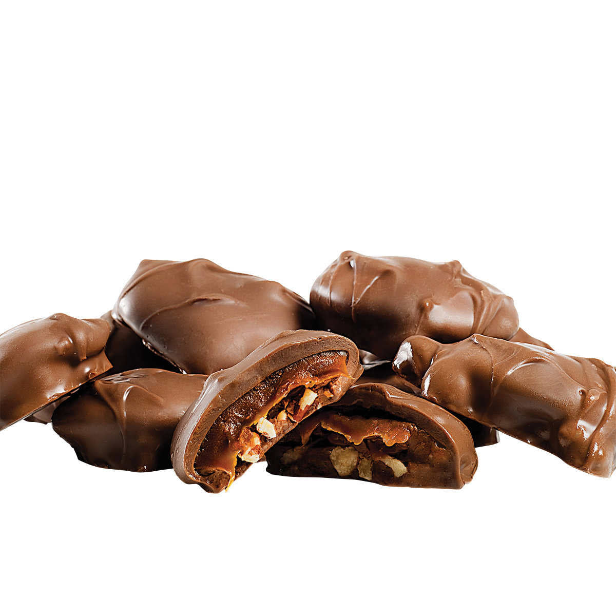 Sanders Milk Chocolate Pecan Caramel Clusters 32 oz, 2-pack