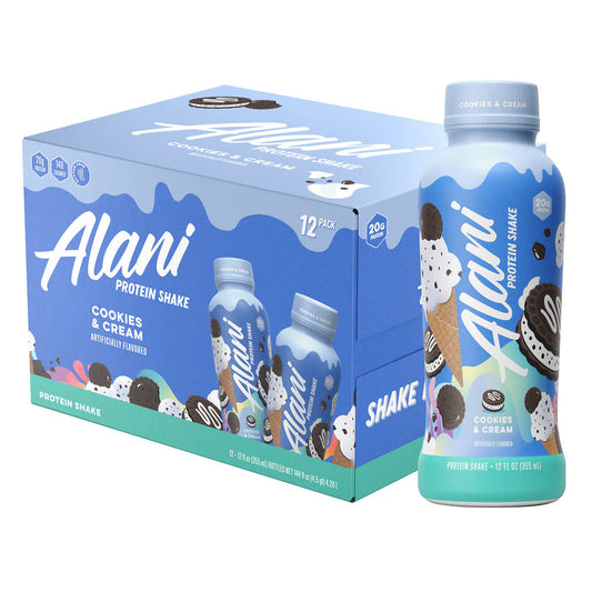 Alani Protein Shakes - Cookies & Cream, 12-pack