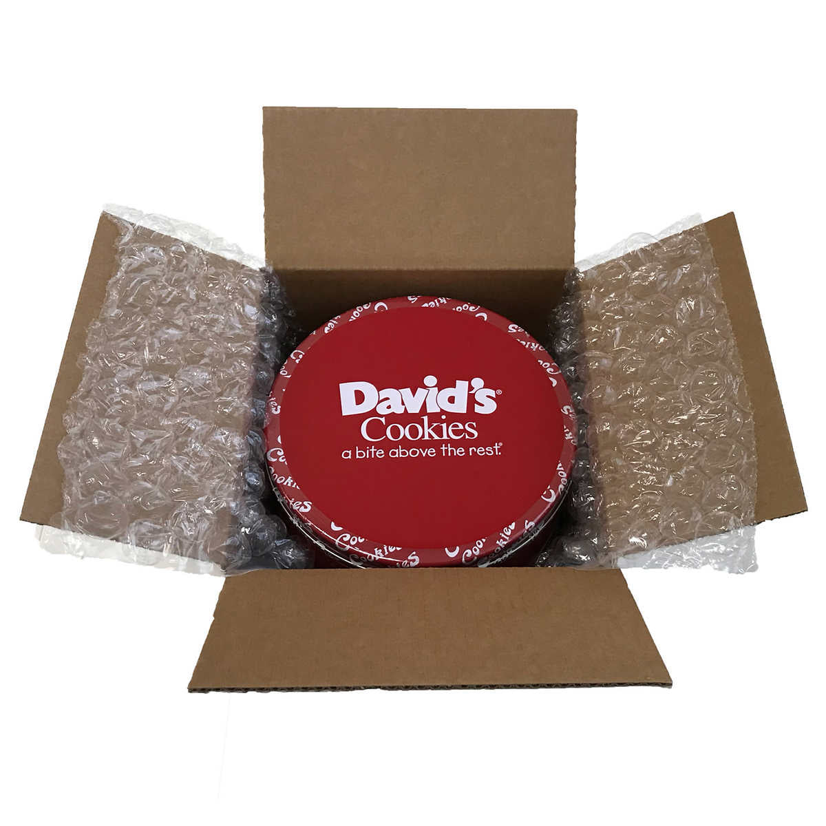 David’s Cookies Decadent Triple Chocolate made with mini Hershey’s Kisses and Reese’s Peanut Butter Cup Cookies Tin – 2 Count