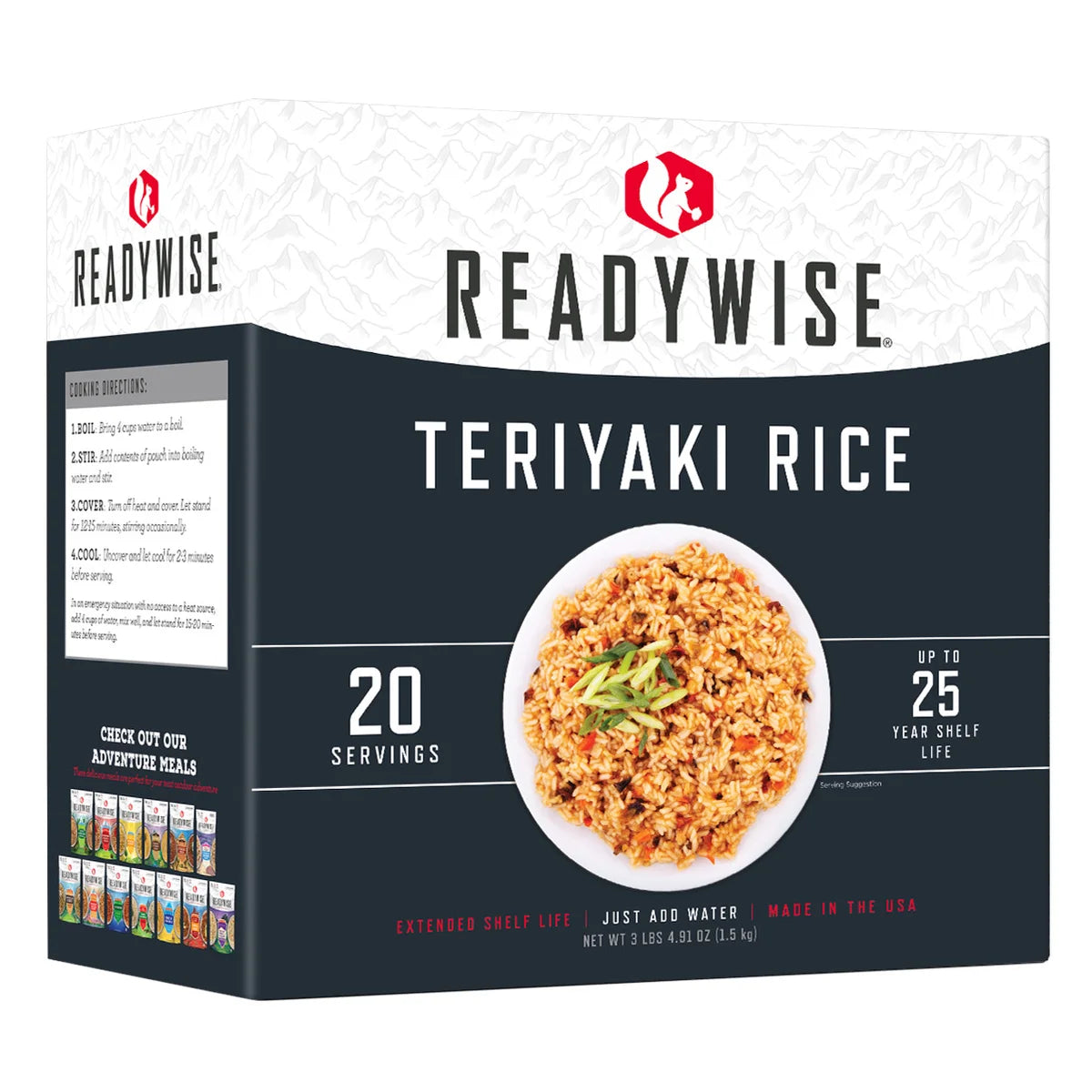 ReadyWise Gluten-Free Emergency Food Entree 2 Box Kit (40 Total Servings)