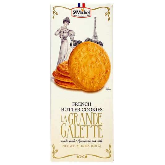 La Grande Galette French Butter Cookies, 1.3 lb, 6-pack