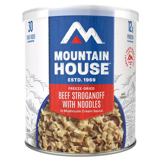 Mountain House Freeze Dried Beef Stroganoff, 6-count (60 Total Servings)