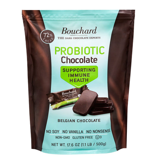 Bouchard Belgian Probiotic Chocolate 1.1 lb 2-pack
