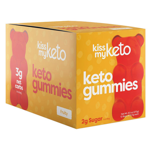Kiss My Keto Gummies, 12-count, 2-pack