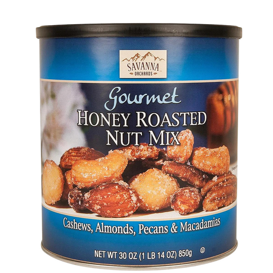 Savanna Honey Roasted Mix Nuts, 30 oz, 2-pack